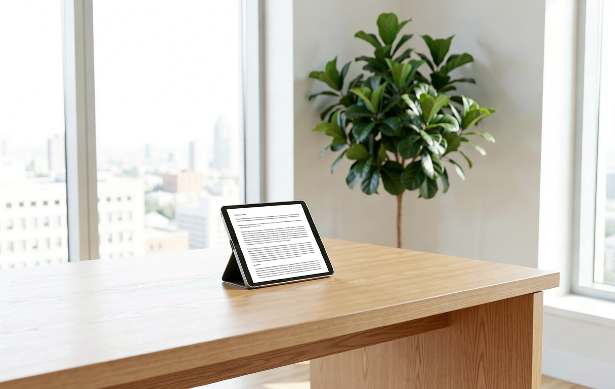 Environnement de travail serein et professionnel